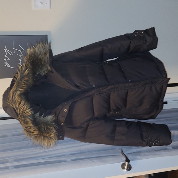 π€HPπ€Calvin Klein Hooded Puffer Coatπ€Size Large - Picture 10 of 14